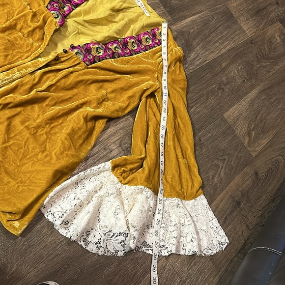 Free People Wanderlust Velvet Short Duster - Picture 7 of 12